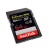 SanDisk UHS-IIメモリカドは300 MBのハイエッメンラメモカド64 Gを読みとる。