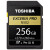 東芝メモリカド32 G 64 G 128 G 256 G読み270 M/sスピリットドは4 K 256 G対応です。