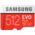 SAMSUNG TFカードメモリカド高速携帯帯カードメモリカドU 3 MicroSDカードド512 GB TFカードド