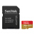 SanDisckmicro SDは、4 Kの高速撮影に対応します。TF携带电话のメモリアドのスポテルツカメラ、无人机専用カードA 2 160 MB 256 G