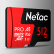 Netac 512 GB TF(MicroSD)メモリカドA 1 U 3 V 30 4 K高度耐久ドレーブダーダー&監視カメレオンド読み取り速度100 MB/s