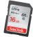 SanDisk 16 GB SDメーモリカドClass 10至高のスピリット80 MB/sはフルハビビビィショルダーの理想的なパートナーを捕まえる。