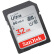 SanDisk 32 GB SDメモリカドClass 10は、ハイビショルダーの理想的な伴侶をキップします。